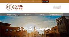 Desktop Screenshot of churchandcasualty.com